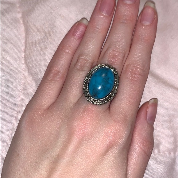 Modcloth Jewelry - Vintage Turquoise Ring
